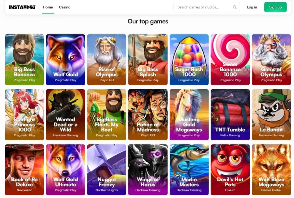 InstaSpin – real money online casino Australia with $50,000 monthly withdrawal limit